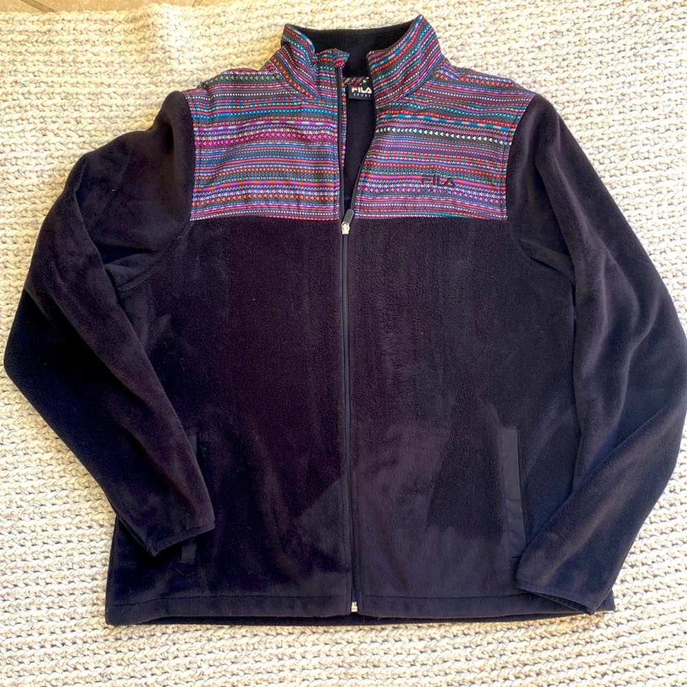 FILA Faux Fur Jacket